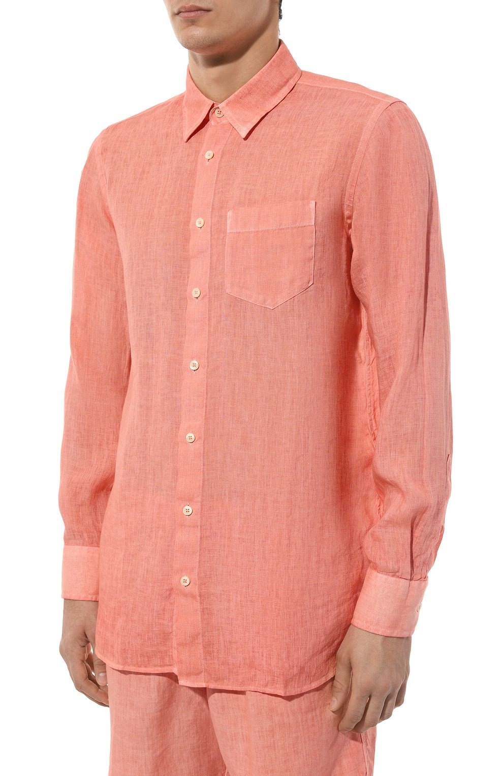 Льняная рубашка 120% LINO, арт. 31ALIM1081/0000115/S00, фото 3
