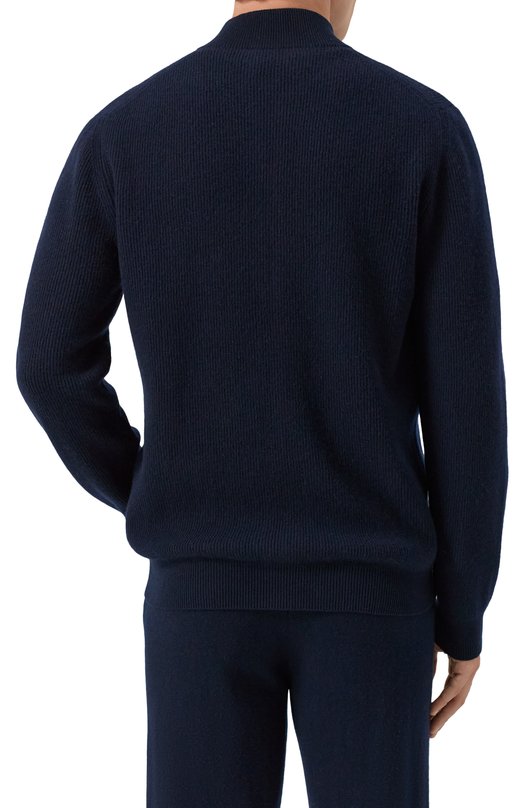Кардиган из шерсти и кашемира Frette 99607025 00F 00888 Синий  99607025 00F 00888 Фото 4