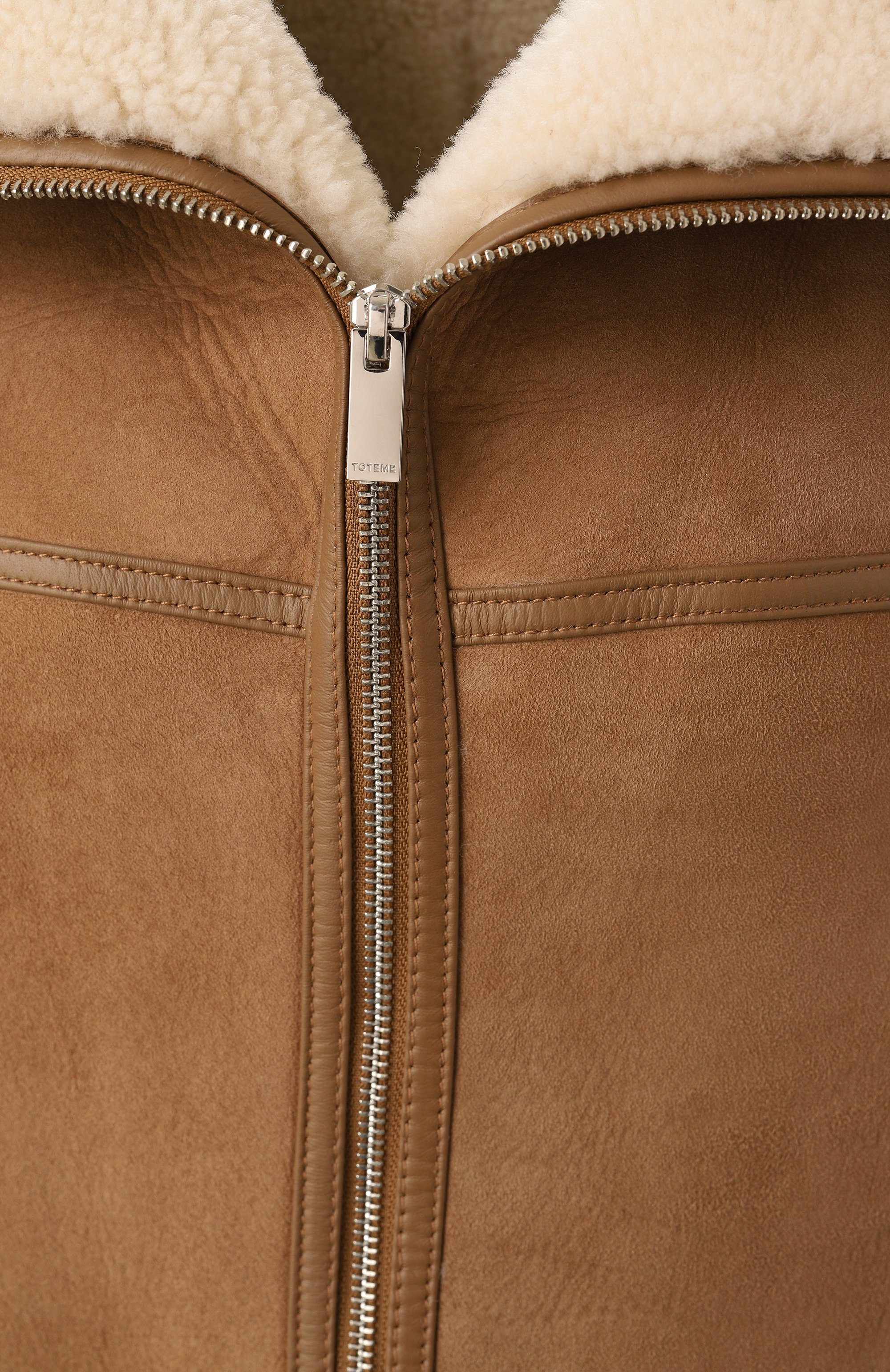 Дубленка из овчины TOTEME, арт. 251-WR0876-LE0107, фото 6