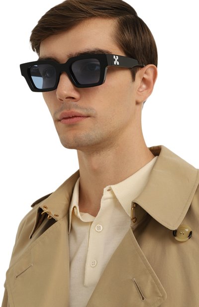 Солнцезащитные очки OFF-WHITE, арт. VIRGIL/BLACK BLUE, фото 3