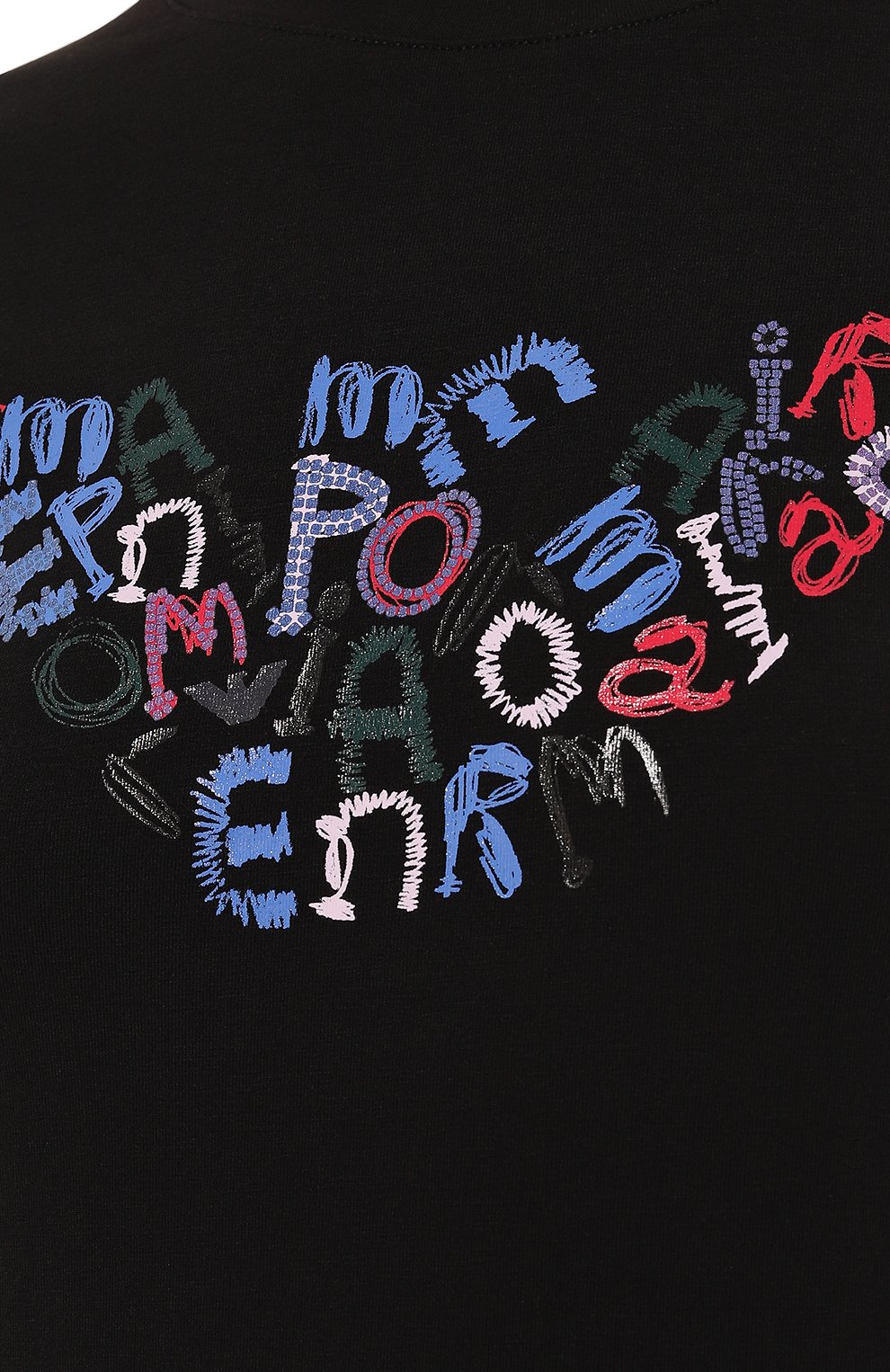 Хлопковая футболка EMPORIO ARMANI, арт. 6D2T7N/2J07Z, фото 5