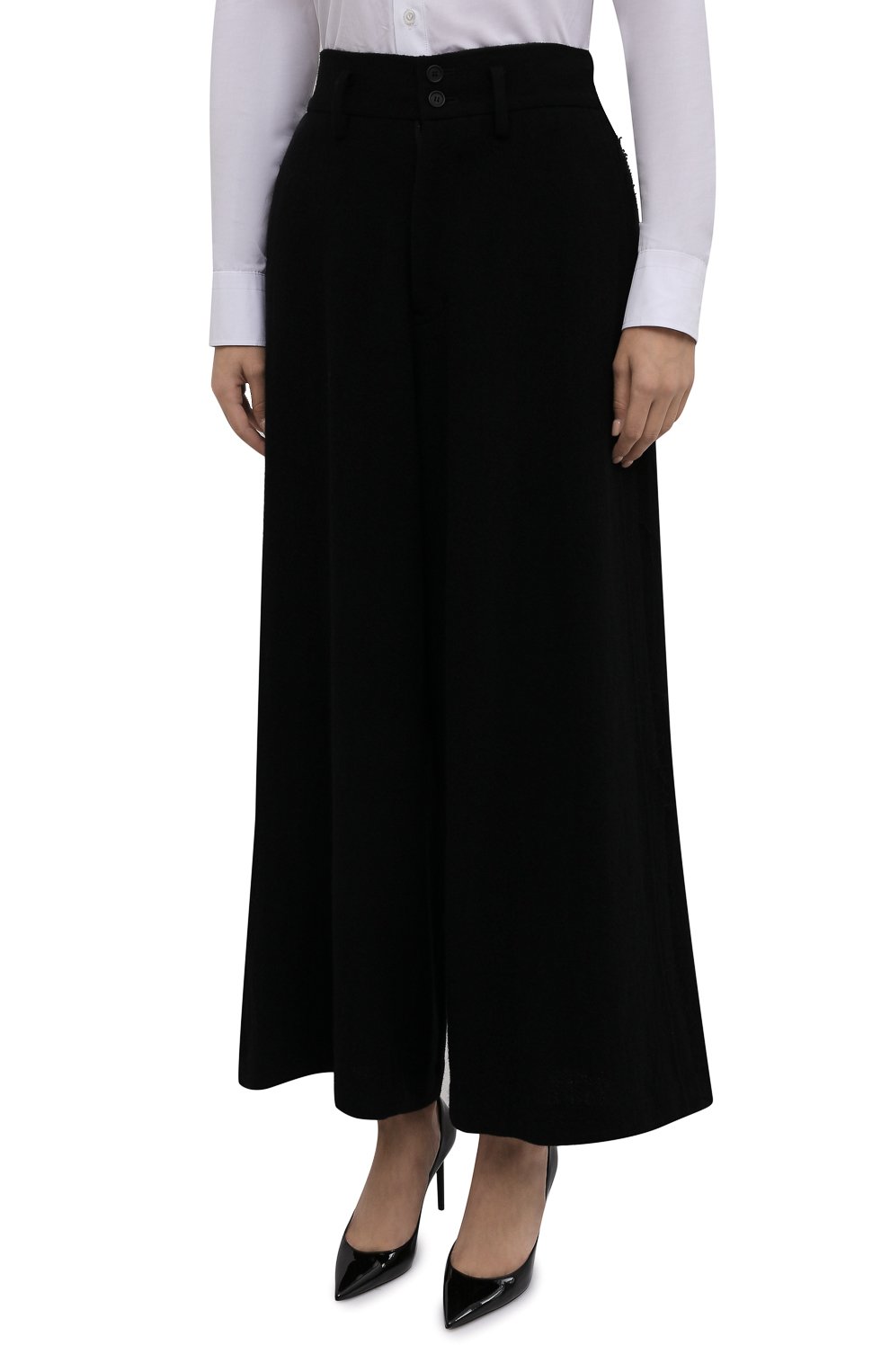 Шерстяные брюки YOHJI YAMAMOTO, арт. FM-P52-105, фото 3
