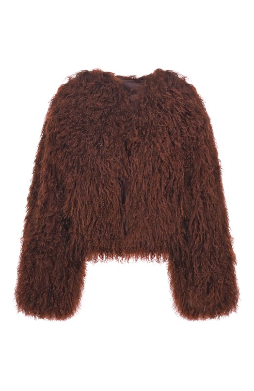 Шуба из козы Halfboy HF251WL015 Коричневый HF251WL015