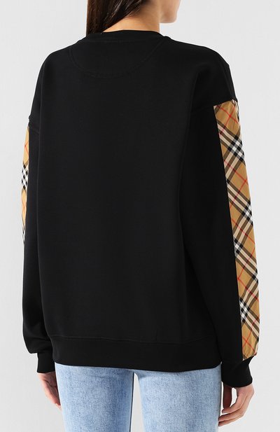 Хлопковый свитшот BURBERRY, арт. 8017611, фото 4