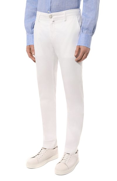 Брюки из хлопка и льна JACOB COHEN, арт. U P 001 01 S 3766, фото 3