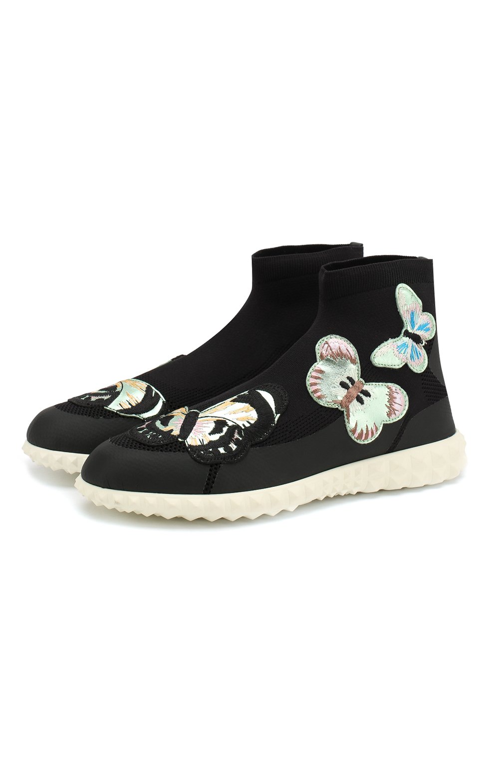 Текстильные кроссовки  VALENTINO, арт. RW2S0F72/PMJ, фото 1