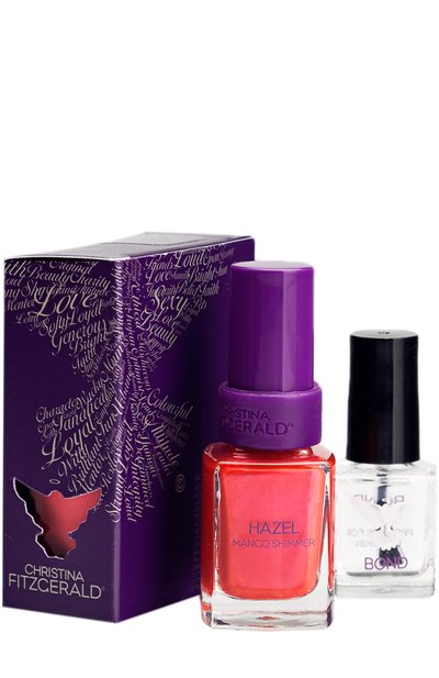 Женский лак для ногтей \солнечный манго\" hazel mango shimmer + bond" CHRISTINA FITZGERALD, арт. 9333381000682
