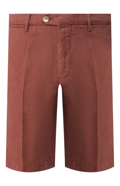 Шорты из хлопка и льна CORNELIANI, арт. 854ER2-0120170/00, фото 1