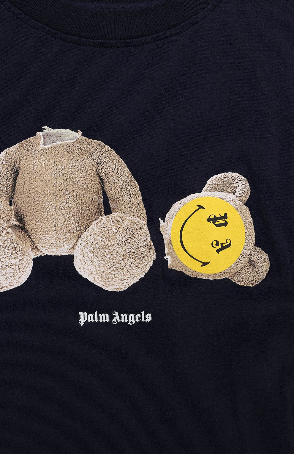 Хлопковая футболка PALM ANGELS, арт. PBAA001S23JER0024615, фото 3