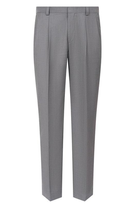Шерстяные брюки HUGO 50555239 Серый 50555239