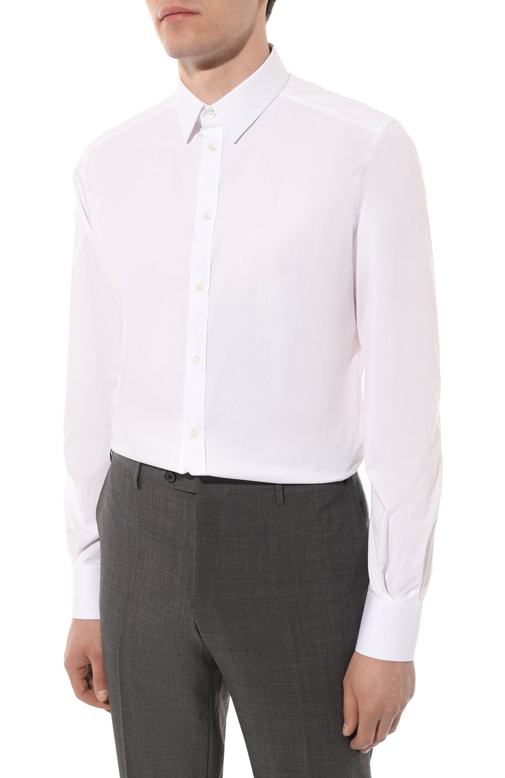 Хлопковая сорочка DOLCE & GABBANA, арт. G5EJ0T/FUEEE, фото 4