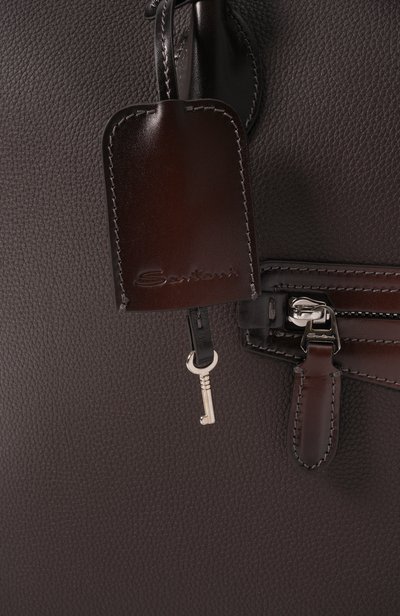 Портфель SANTONI коричневого цвета по цене 265500 руб., арт. UIBGA2868BS-ACSU, фото 5 Портфель SANTONI, арт. UIBGA2868BS-ACSU, фото 5