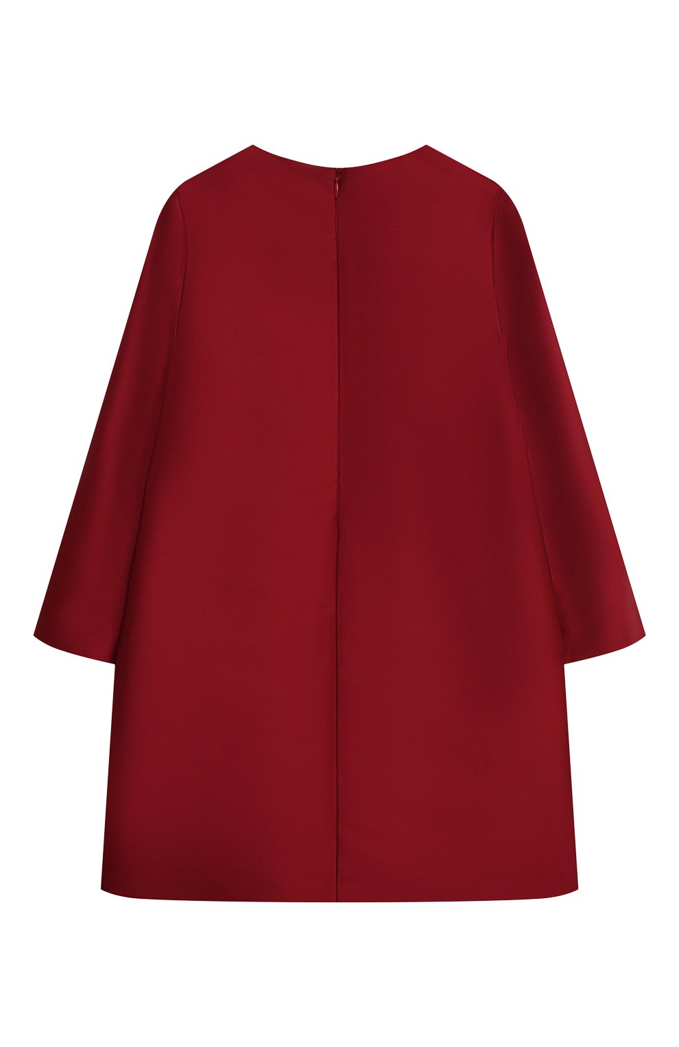 Атласное платье IL GUFO красного цвета по цене 37400 руб., арт. A24VL596N0063/10A-14A, фото 2 Атласное платье IL GUFO, арт. A24VL596N0063/10A-14A, фото 2