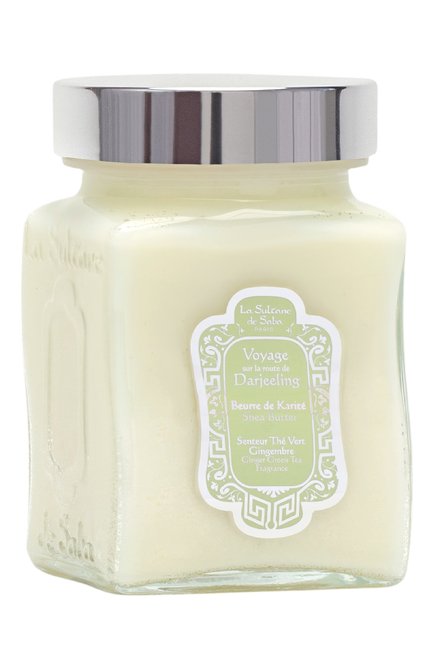 Женского масло карите для тела и волос зеленый чай и имбирь (300ml) LA SULTANE DE SABA, арт. 3700448601063