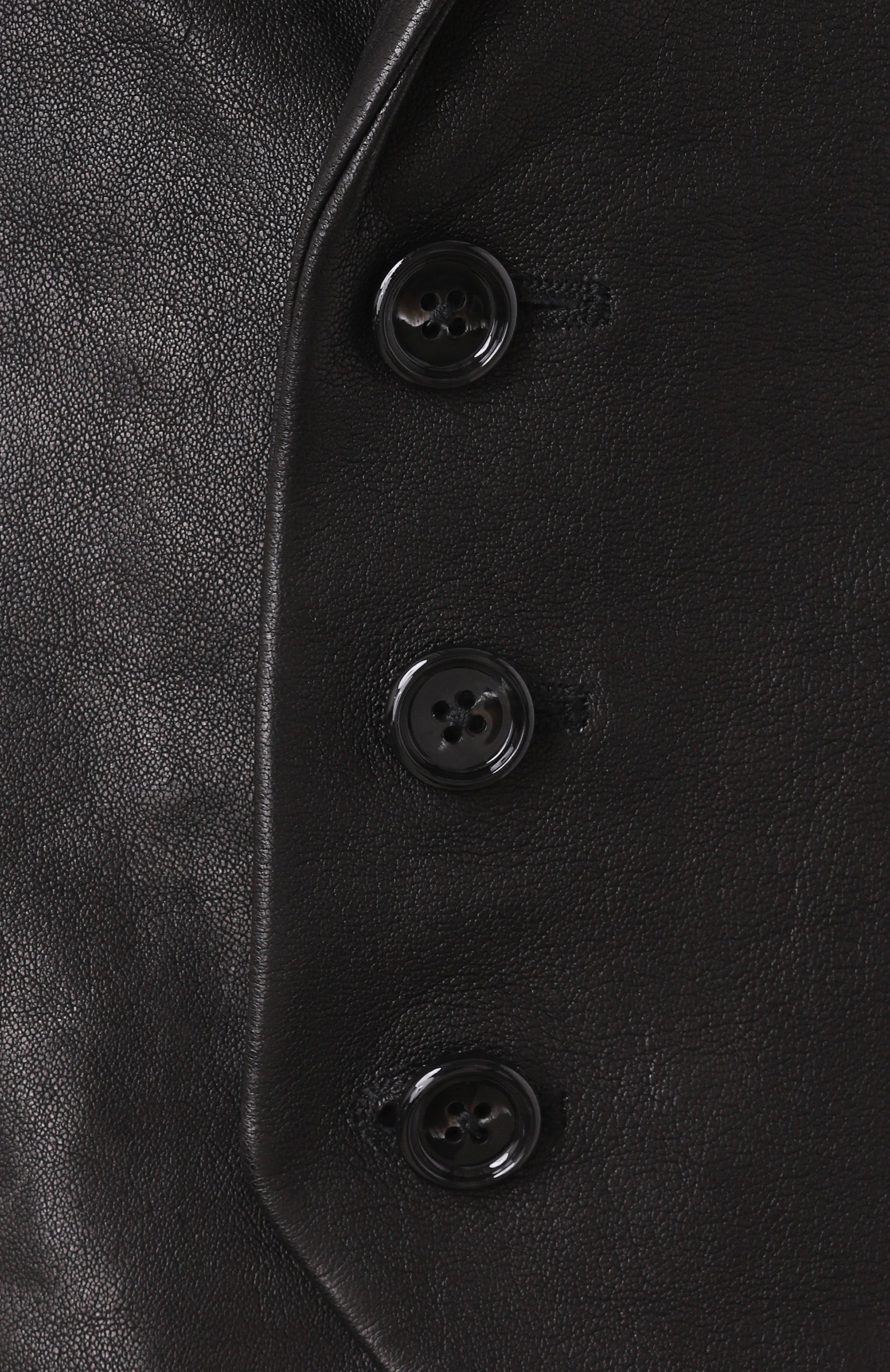 Кожаный жилет ANN DEMEULEMEESTER, арт. B0012418/LT151, фото 6