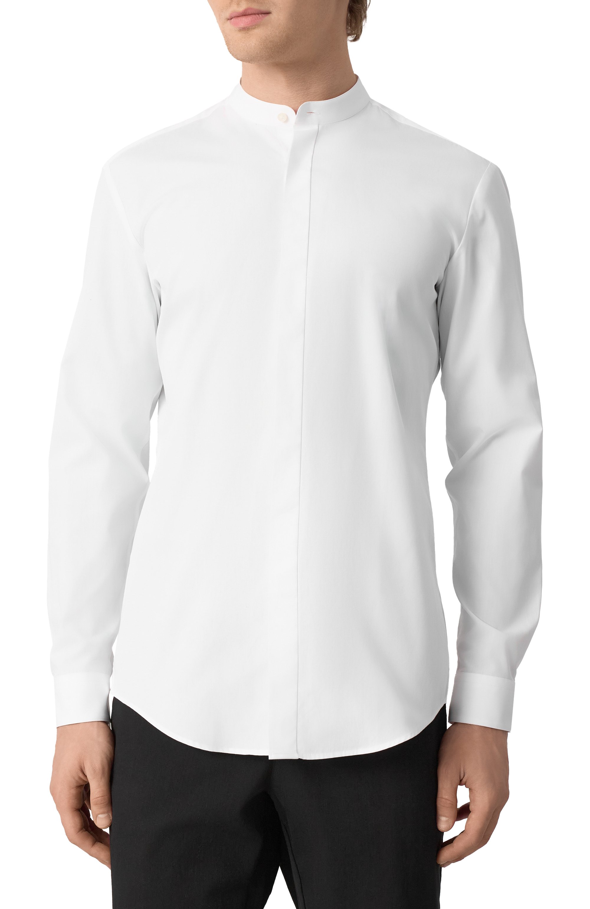 Хлопковая рубашка HUGO, арт. 50539772, фото 3