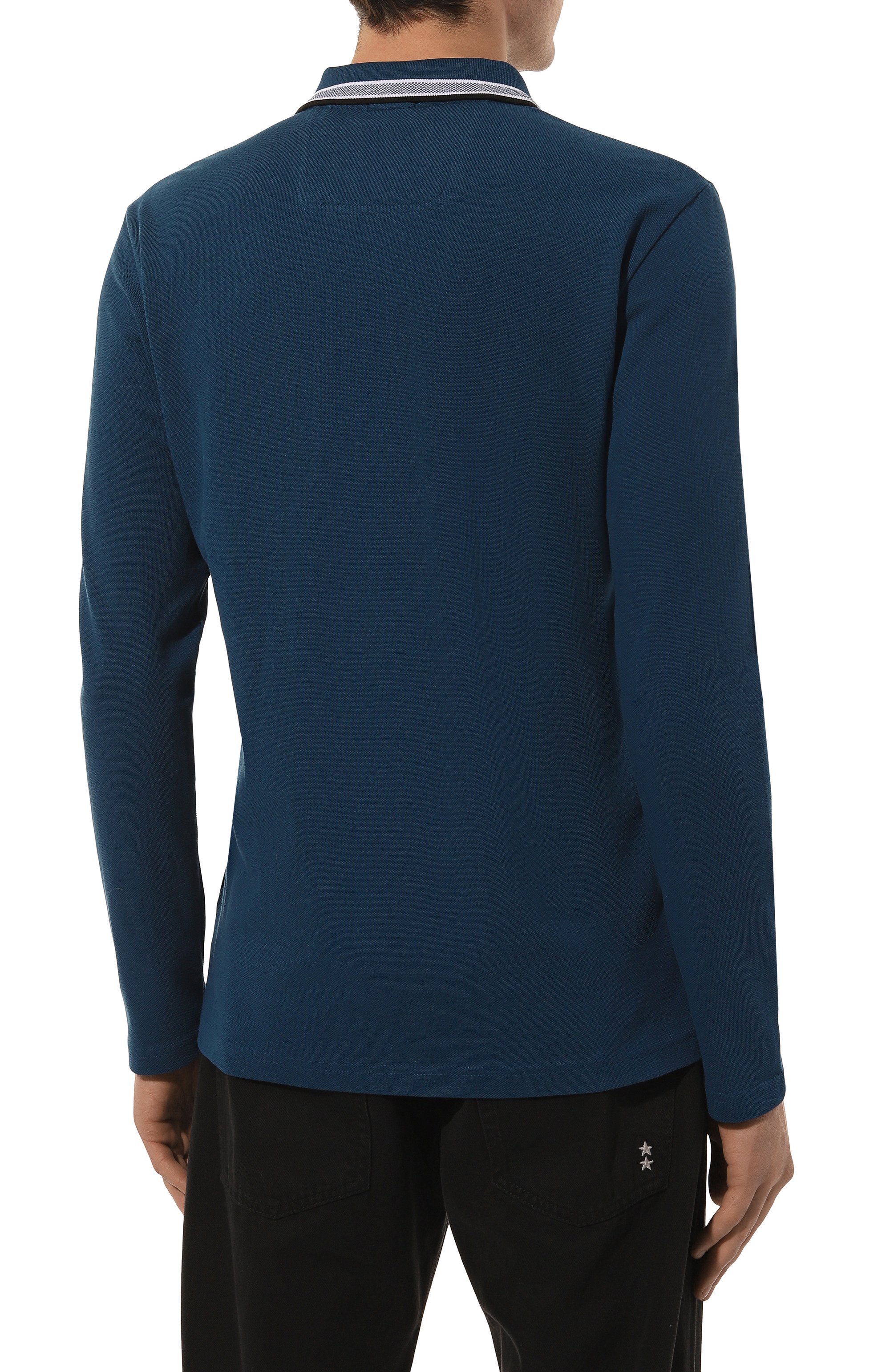 Хлопковое поло BOSS GREEN, арт. 50506191, фото 4