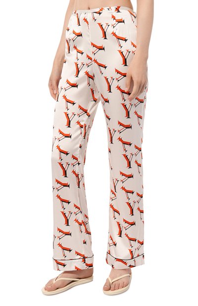 Атласные брюки YANINA, арт. T-2401B/3, фото 3