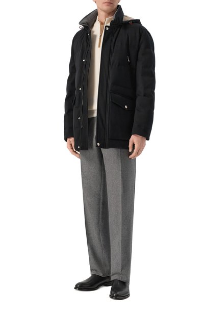 Мужская шерстяной пуховик BRUNELLO CUCINELLI, арт. MM4701823