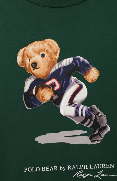 Хлопковая футболка POLO RALPH LAUREN, арт. 323799045, фото 3