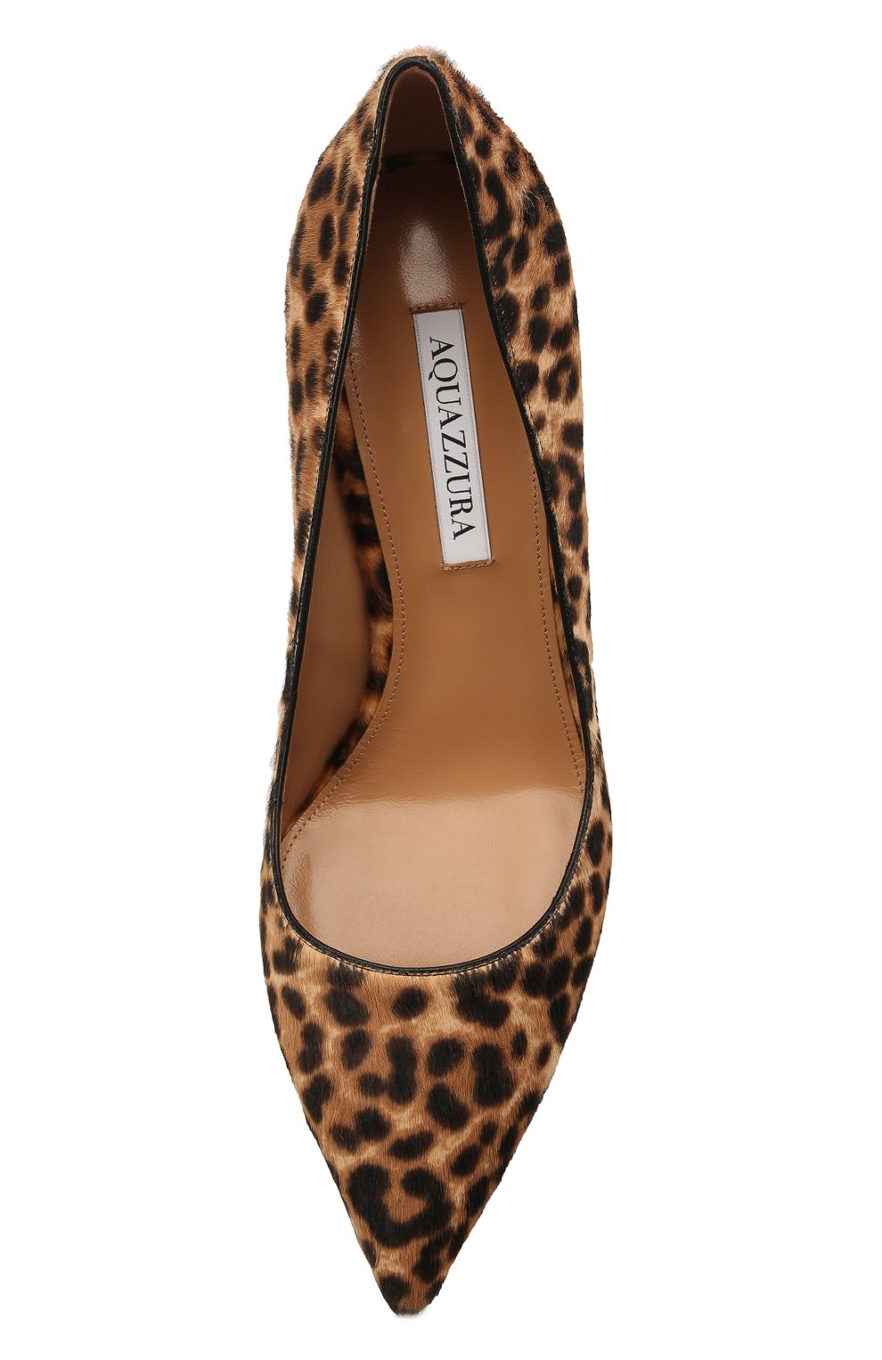 Кожаные туфли AQUAZZURA, арт. PULMIDP0-ACA-LE2, фото 5