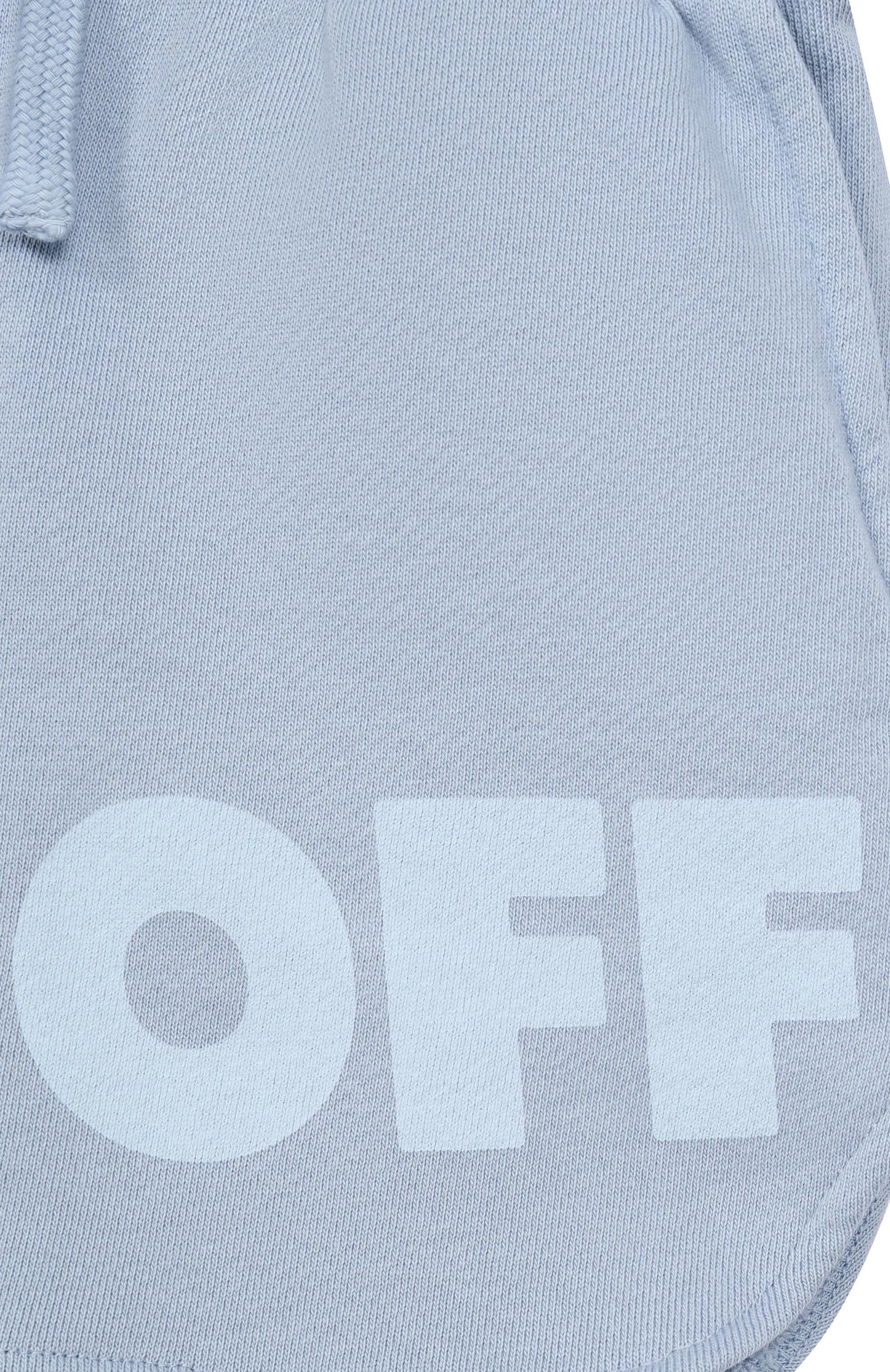 Хлопковые шорты OFF-WHITE, арт. 0GCI001S26FLE001_001, фото 3