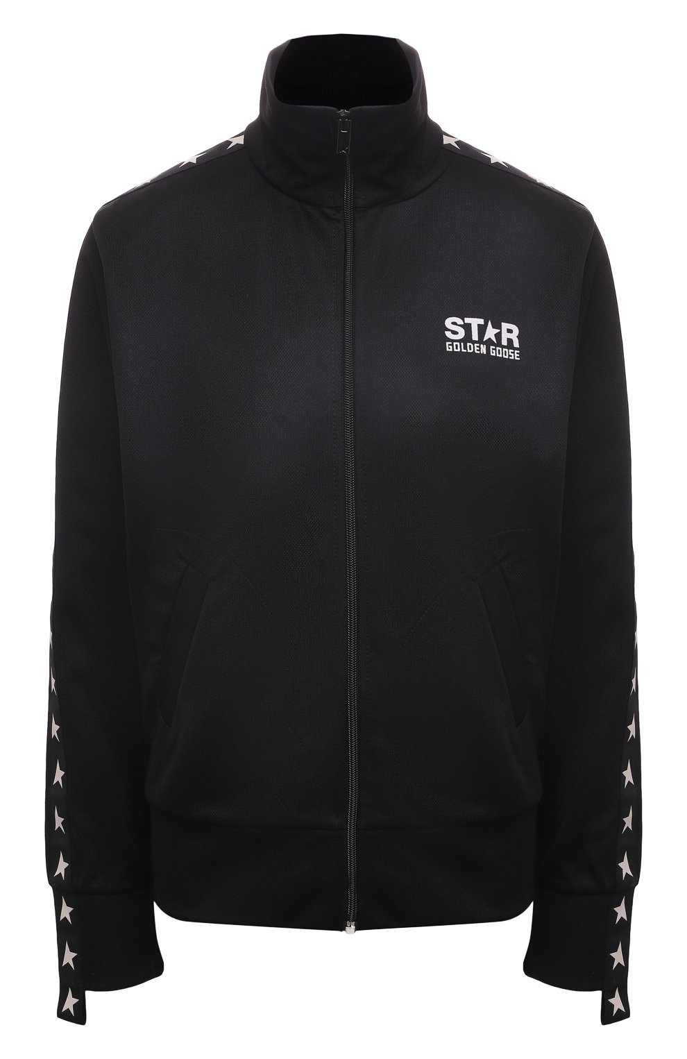 Толстовка GOLDEN GOOSE DELUXE BRAND черного цвета по цене 31900 руб., арт. GWP00875.P000520, фото 1 Толстовка GOLDEN GOOSE DELUXE BRAND, арт. GWP00875.P000520, фото 1