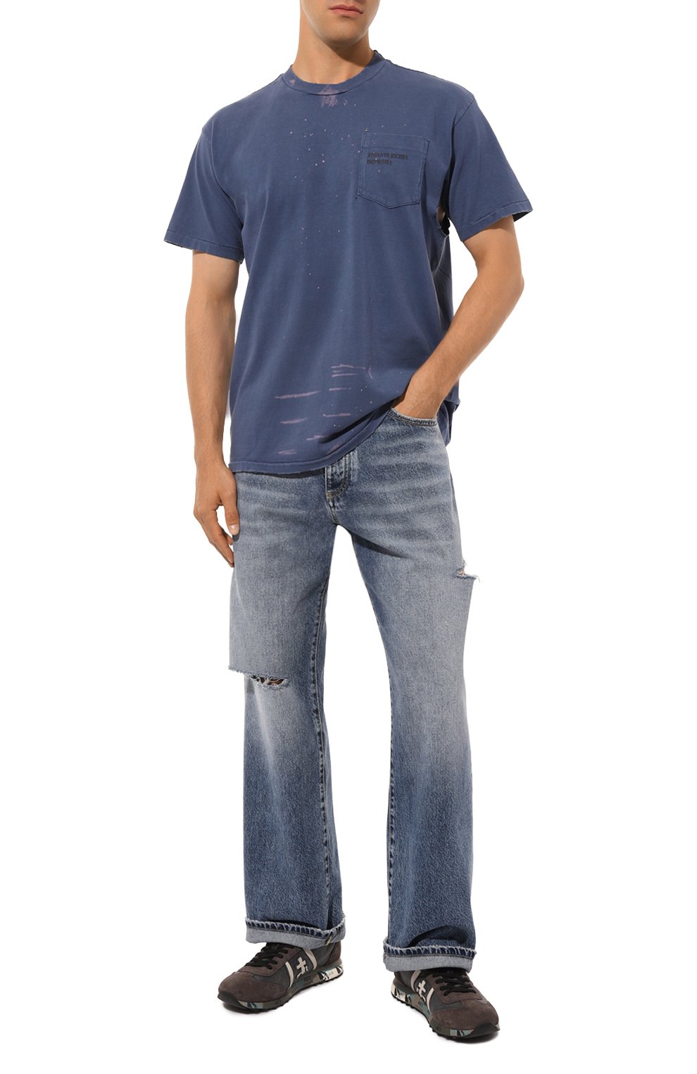 Хлопковая футболка ENFANTS RICHES DEPRIMES, арт. 010-743, фото 2