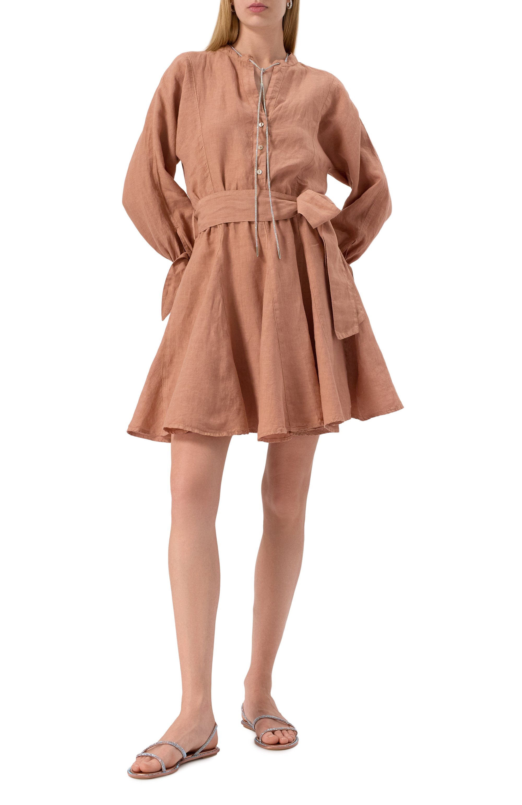 Текстильные сандалии irina RENE CAOVILLA, арт. C11741-010/R001, фото 2