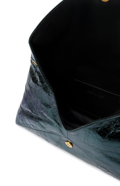 Сумка DRIES VAN NOTEN темно-зеленого цвета по цене 125500 руб., арт. 262-131510/0207, фото 5 Сумка DRIES VAN NOTEN, арт. 262-131510/0207, фото 5