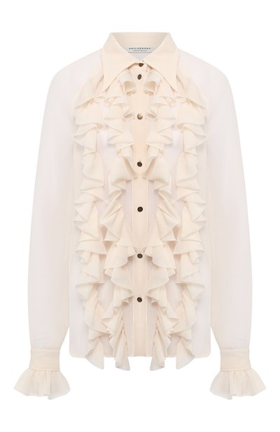 Женская блузка с жабо PHILOSOPHY DI LORENZO SERAFINI, арт. A0202/717