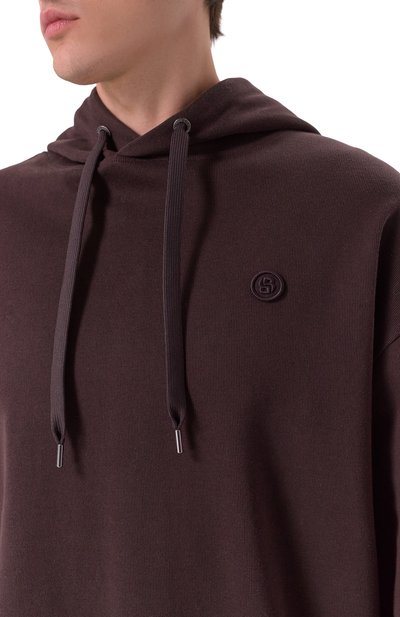 Хлопковое худи BOSS, арт. 50544099, фото 5