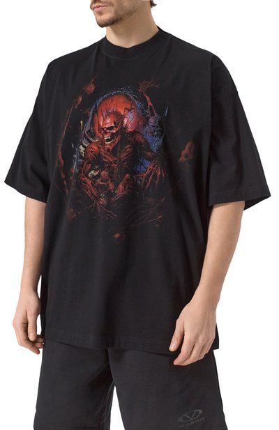 Хлопковая футболка VETEMENTS, арт. UA66TR640BR, фото 3