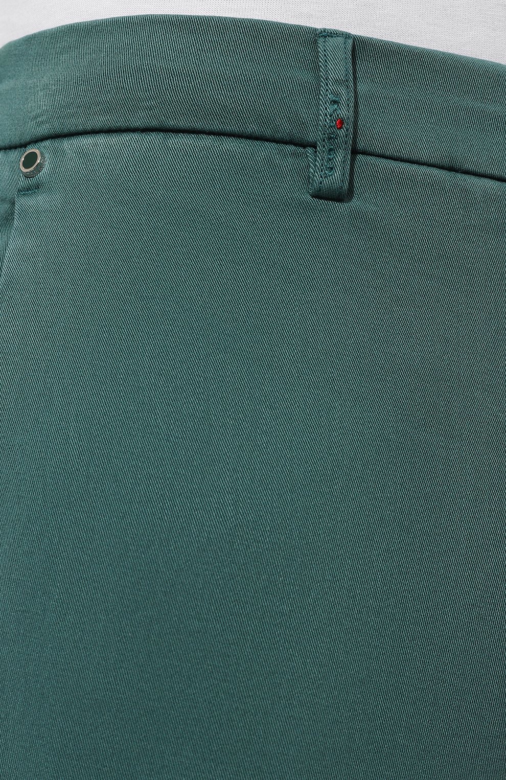 Брюки KITON бирюзового цвета по цене 93300 руб., арт. UFPPEK0607D, фото 5 Брюки KITON, арт. UFPPEK0607D, фото 5