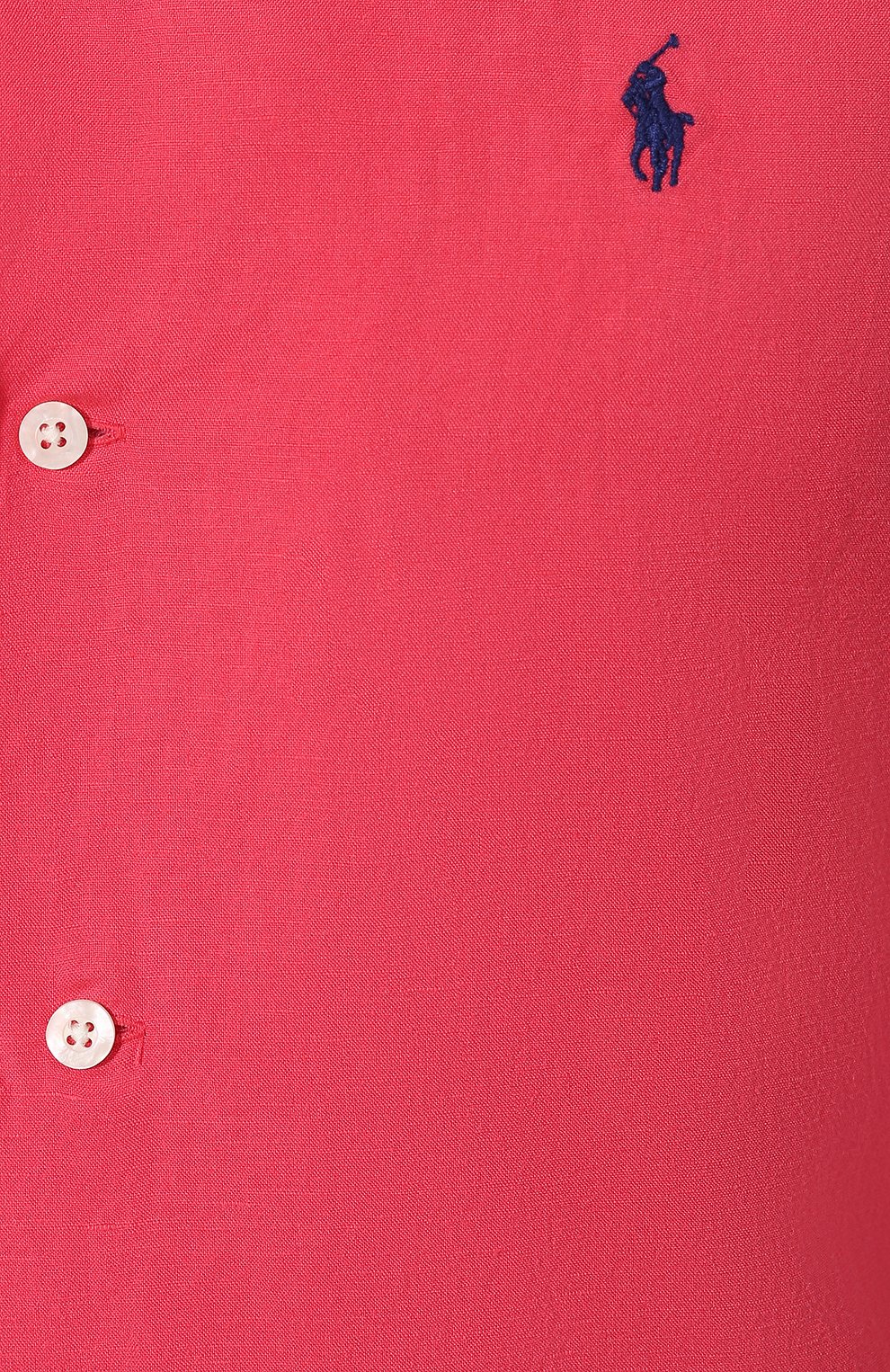 Рубашка из смеси льна и хлопка POLO RALPH LAUREN фуксия цвета по цене 16650 руб., арт. 710742190, фото 5 Рубашка из смеси льна и хлопка POLO RALPH LAUREN, арт. 710742190, фото 5