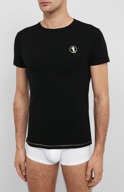 Хлопковая футболка DIRK BIKKEMBERGS, арт. VBKT04830, фото 3