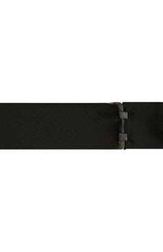 Мужской шелковый галстук-бабочка LANVIN черного цвета, арт. 11504/B0W TIE | Фото 3 (Материал: Текстиль, Шелк; Статус проверки: Проверена категория, Проверено; Нос: Не проставлено; Материал сплава: Проставлено, Проверено)