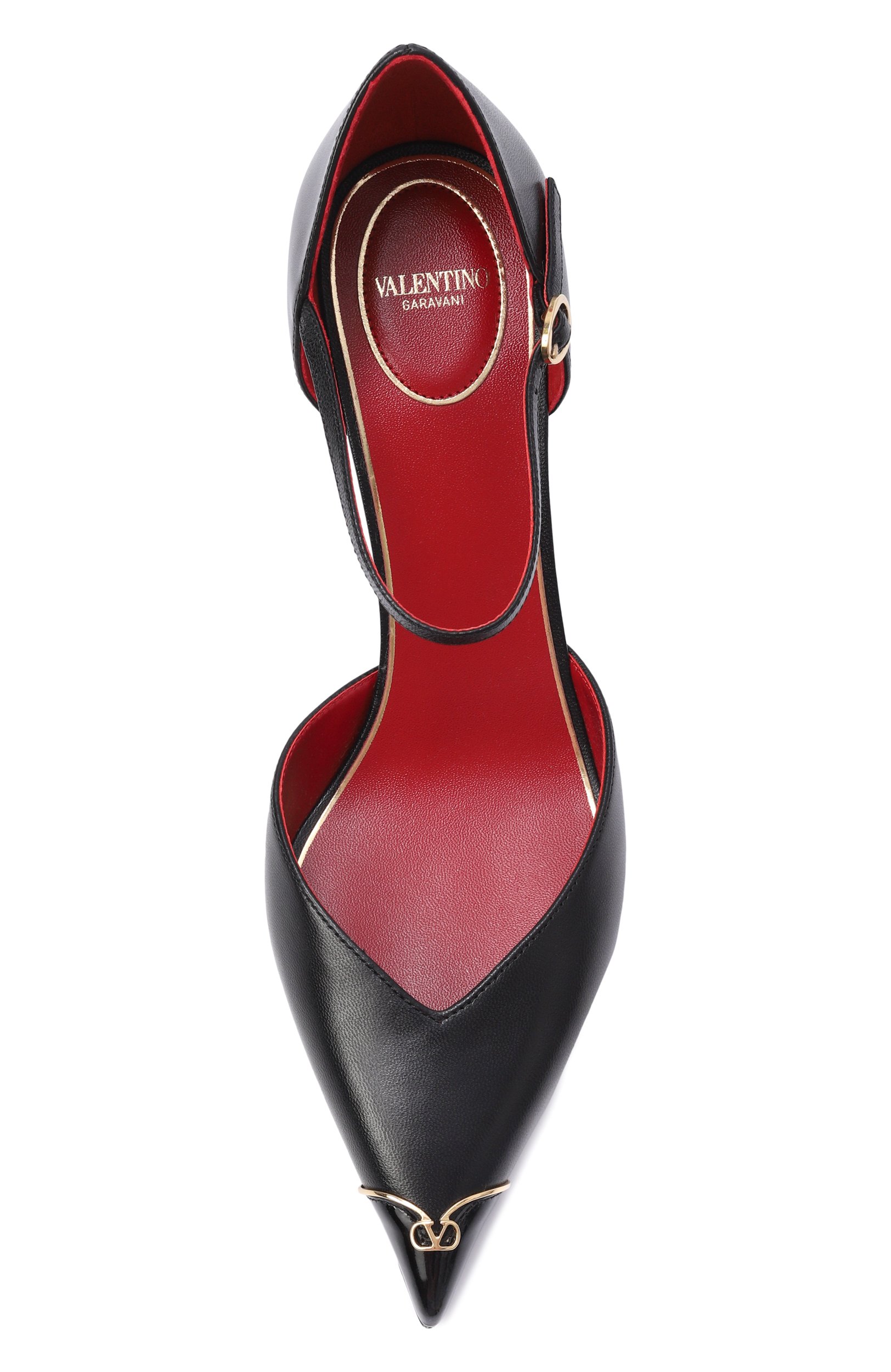 Кожаные туфли VALENTINO, арт. 9W2S0QB7/YEA, фото 6