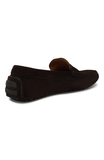 Замшевые мокасины BOSS, арт. 50403068, фото 4