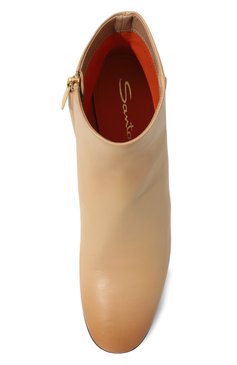 Кожаные ботильоны SANTONI, арт. WTCB58898HI2BLGAC20/0UTLET SS23, фото 1