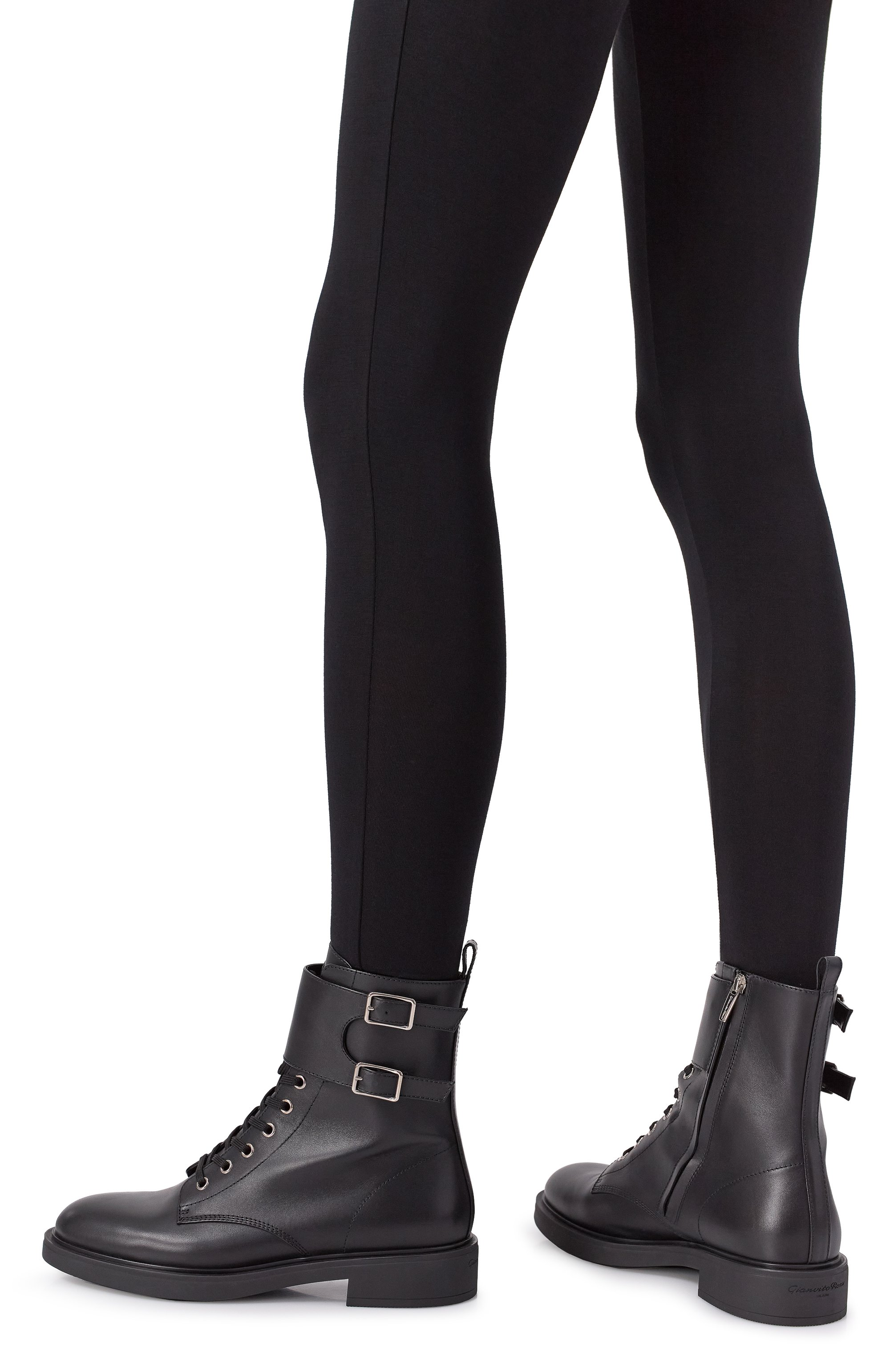 Кожаные ботинки GIANVITO ROSSI, арт. G73263.20G0M.CLNNER0, фото 2