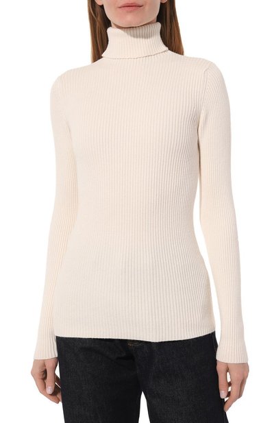 Водолазка PIETRO BRUNELLI кремового цвета по цене 15100 руб., арт. MAM080/VIM038/0002, фото 3 Водолазка PIETRO BRUNELLI, арт. MAM080/VIM038/0002, фото 3