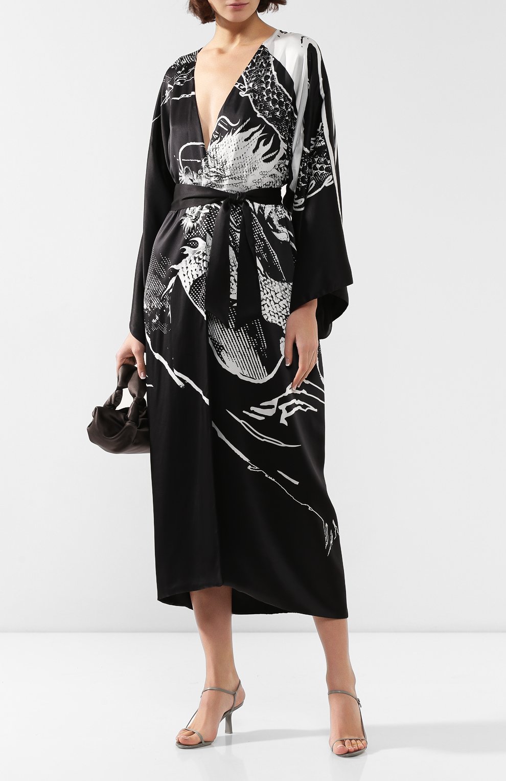 Платье с запахом BALMAIN, арт. BPH600110, фото 2