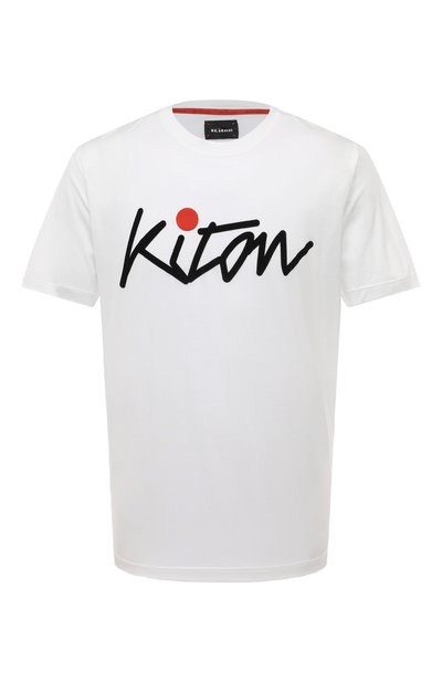 Мужская хлопковая футболка KITON, арт. UMK0482HE