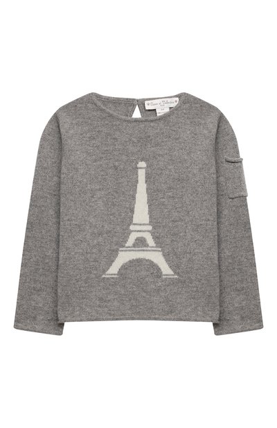 Кашемировый пул овер OSCAR ET VALENTINE, арт. PUL01EIFFELM, фото 1