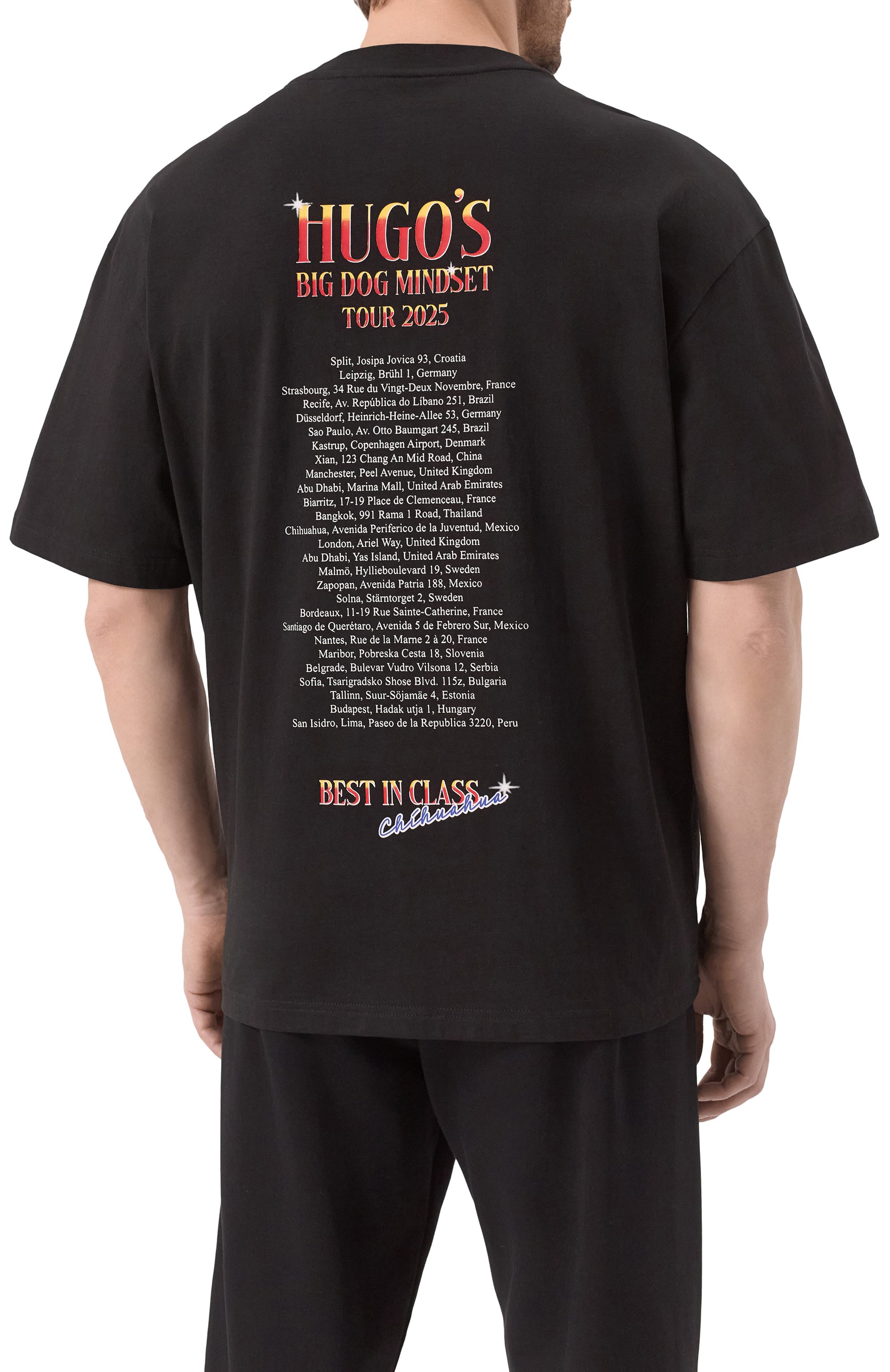 Хлопковая футболка HUGO, арт. 50538259, фото 4