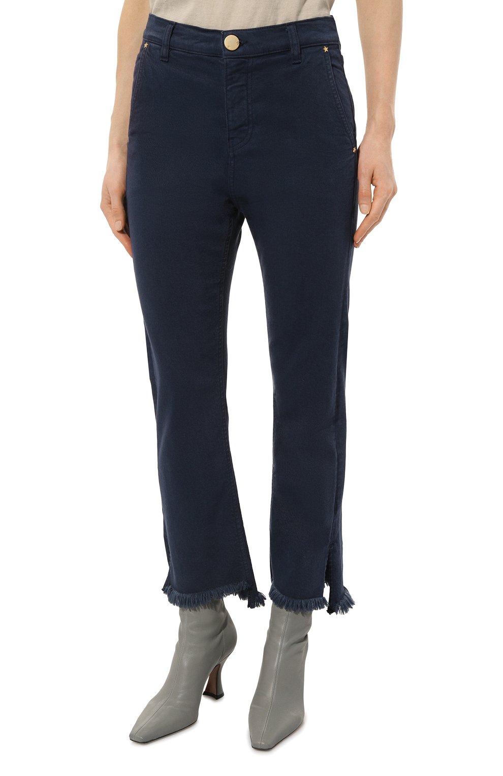 Джинсы LORENA ANTONIAZZI темно-синего цвета по цене 39950 руб., арт. I2260PA63A/4049, фото 3 Джинсы LORENA ANTONIAZZI, арт. I2260PA63A/4049, фото 3