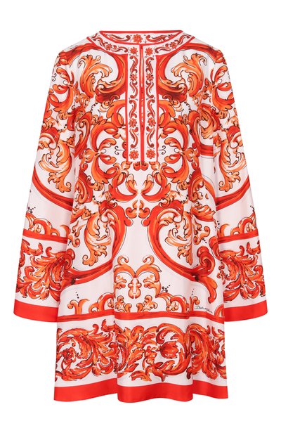 Женское шелковая туника DOLCE & GABBANA, арт. F61A2T/GDDRE