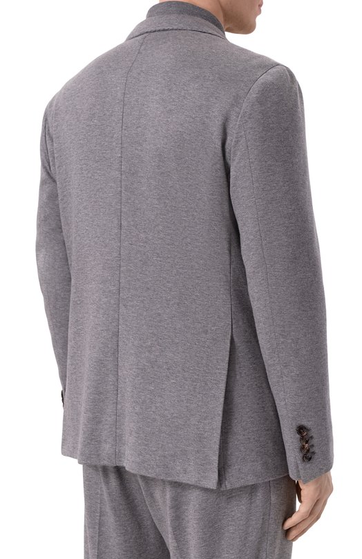 Костюм из хлопка и кашемира Andrea Campagna BIELLA/DD100_SET Серый  BIELLA/DD100_SET Фото 3