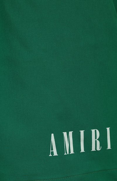 Плавки-шорты AMIRI зеленого цвета по цене 37600 руб., арт. MSB001-302, фото 5 Плавки-шорты AMIRI, арт. MSB001-302, фото 5